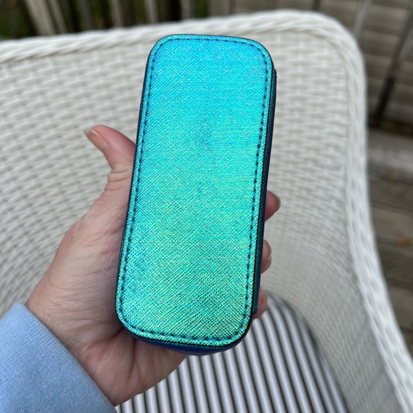 Henri Bendel Galactic Petrol Lipstick Cosmetic Case - Picture 12 of 12